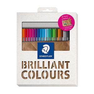 روان نویس نوک نمدی استدلر 20 رنگ (جعبه مقوایی)– Staedtler Fineliner 20 colors