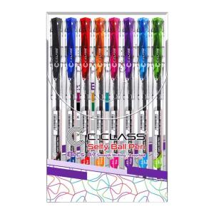 خودکار 8 رنگ سی کلاس مدل Selfy Ball Pen