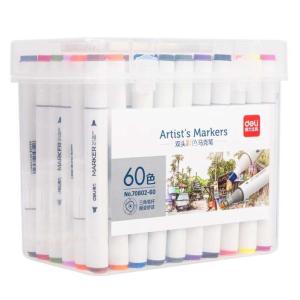 ماژیک دوسر دلی مدل Sketch Markers بسته 60 رنگ