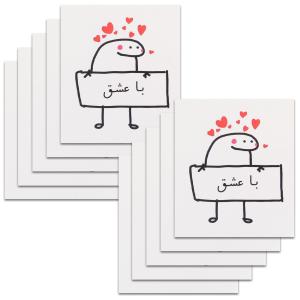 استیکر جمع و جور مدل jmjs62